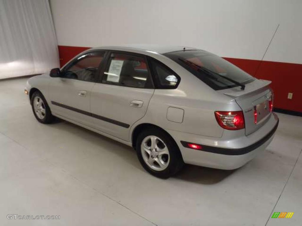 2006 Elantra GT Hatchback - Sterling Silver / Gray photo #6