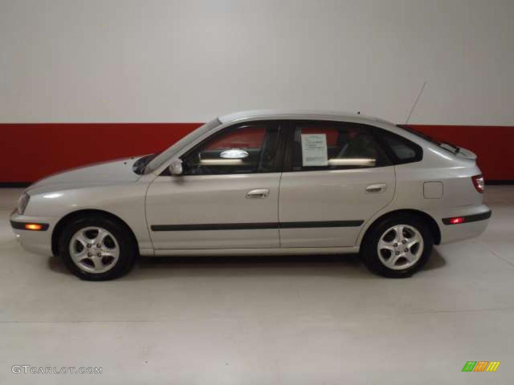 2006 Elantra GT Hatchback - Sterling Silver / Gray photo #7