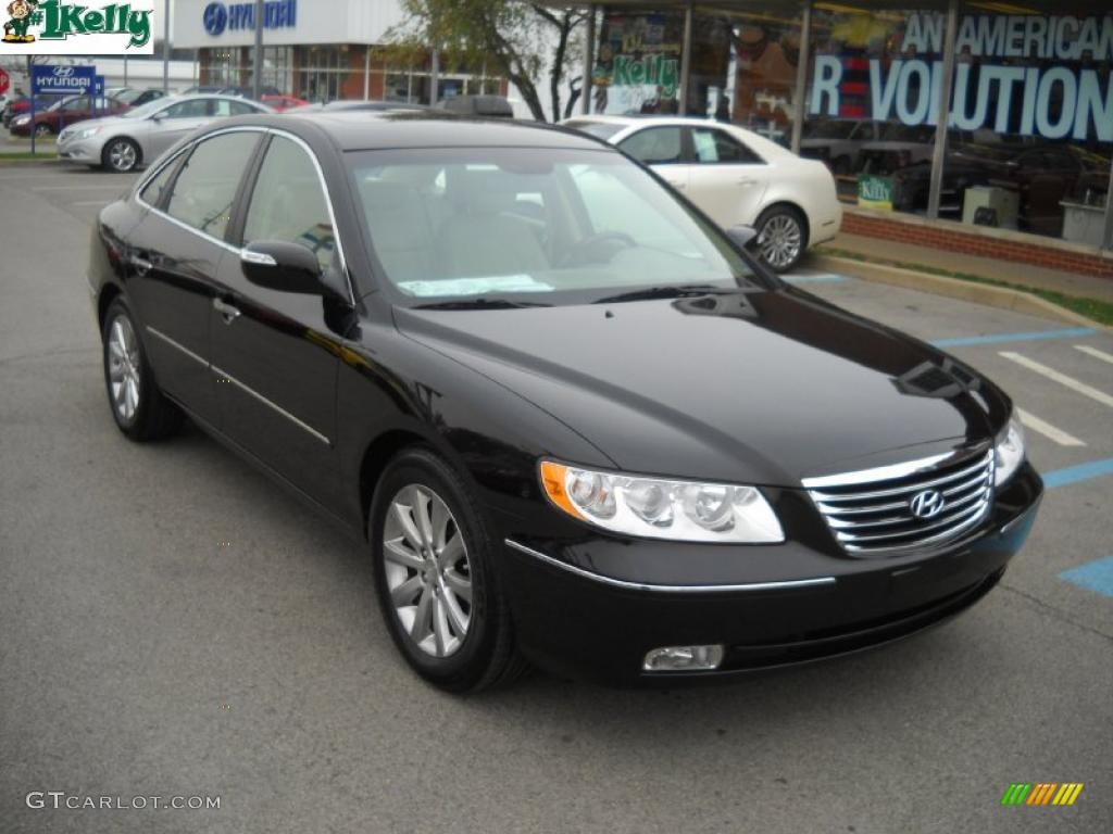 Black Onyx Pearl 2010 Hyundai Azera Limited Exterior Photo #39265067
