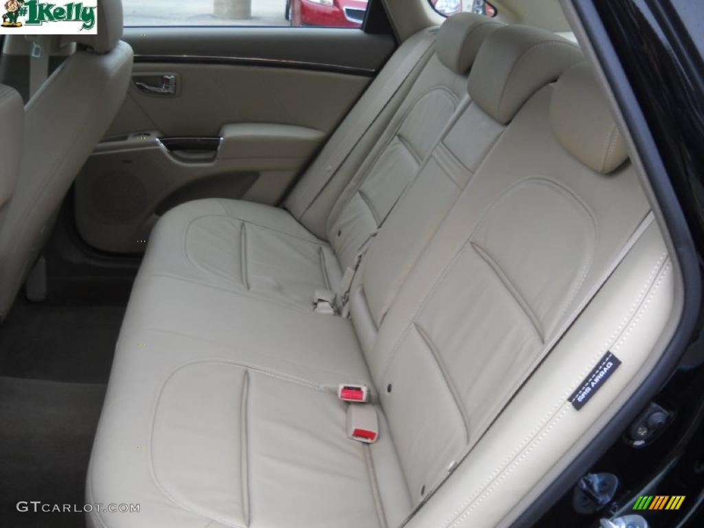 Beige Interior 2010 Hyundai Azera Limited Photo #39265239