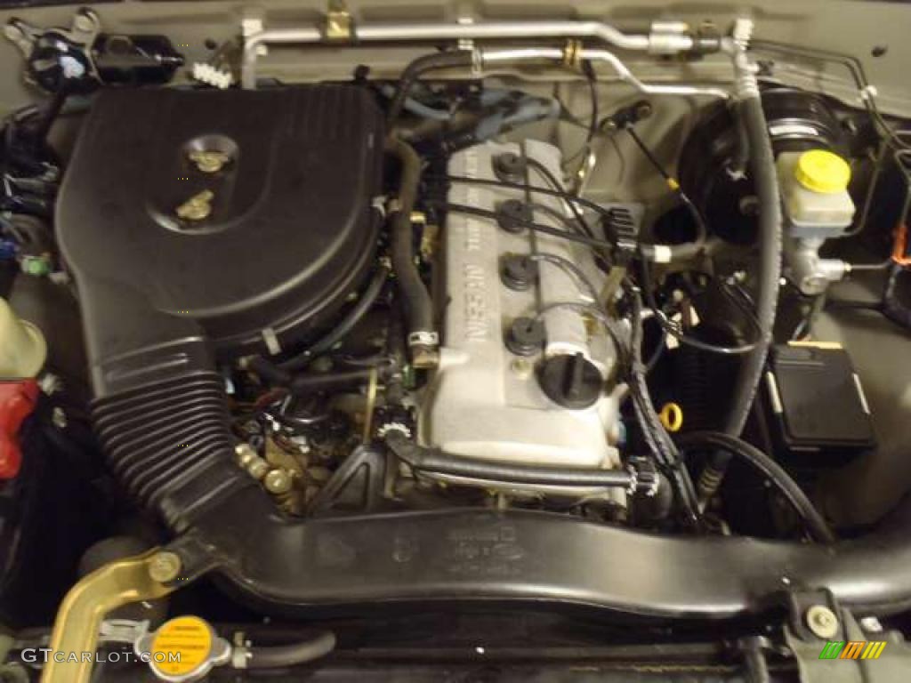 2004 Nissan Frontier XE King Cab 2.4 Liter DOHC 16-Valve 4 Cylinder Engine Photo #39266051