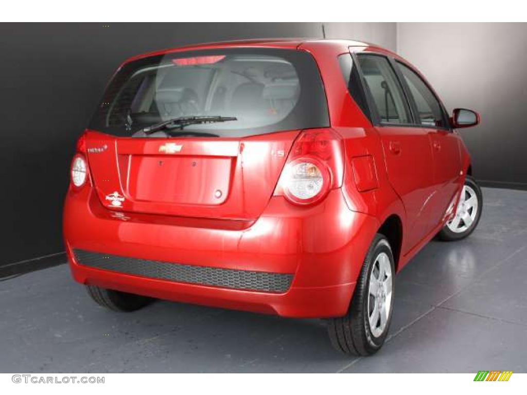Victory Red 2009 Chevrolet Aveo Aveo5 LS Exterior Photo #39266087