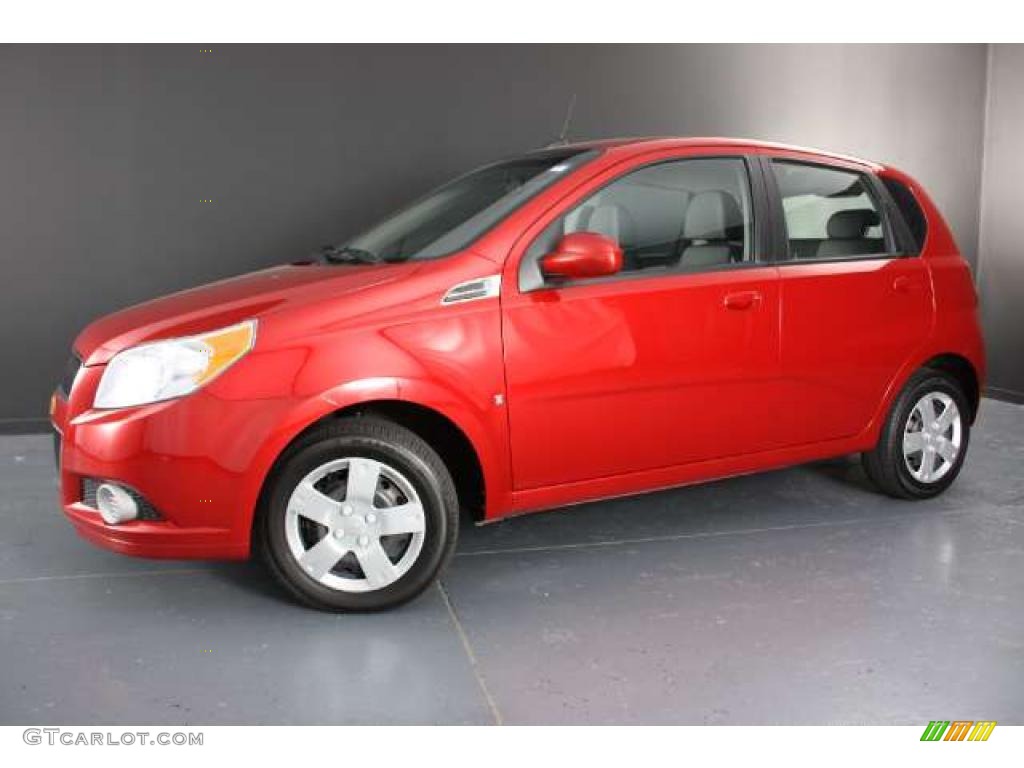 Victory Red 2009 Chevrolet Aveo Aveo5 LS Exterior Photo #39266143
