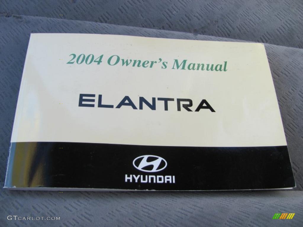 2004 Elantra GLS Sedan - Tidal Wave Blue / Gray photo #4