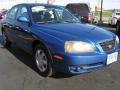 2004 Tidal Wave Blue Hyundai Elantra GLS Sedan  photo #17