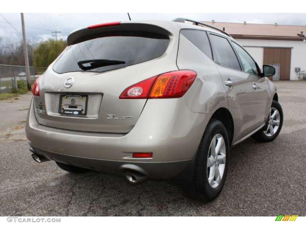 2009 Murano SL AWD - Saharan Stone Metallic / Beige photo #2