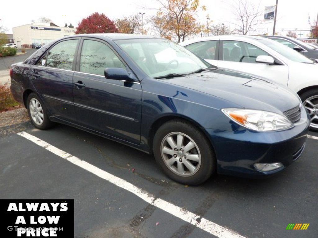 2003 Camry XLE - Stratosphere Mica / Taupe photo #1