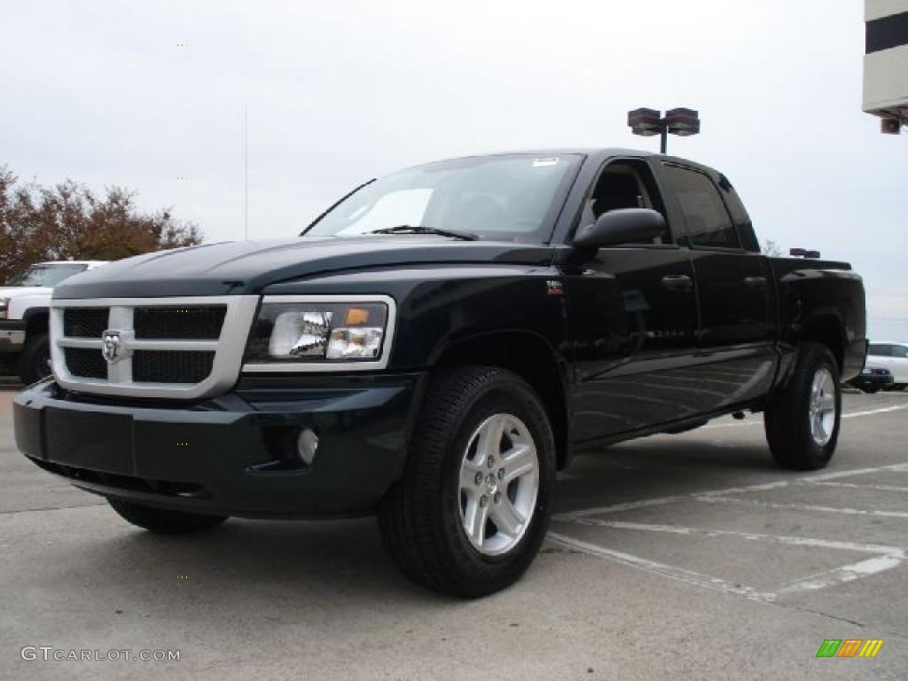 Hunter Green Pearlcoat 2011 Dodge Dakota Big Horn Crew Cab Exterior Photo #39268047