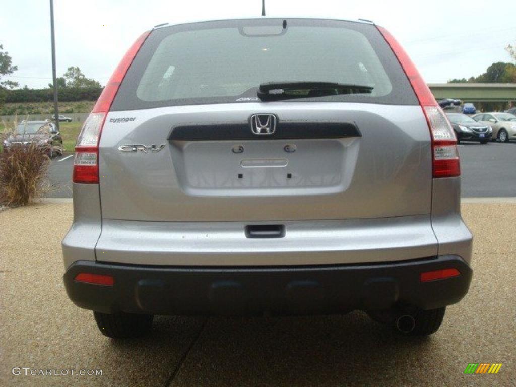 2007 CR-V LX 4WD - Whistler Silver Metallic / Gray photo #5