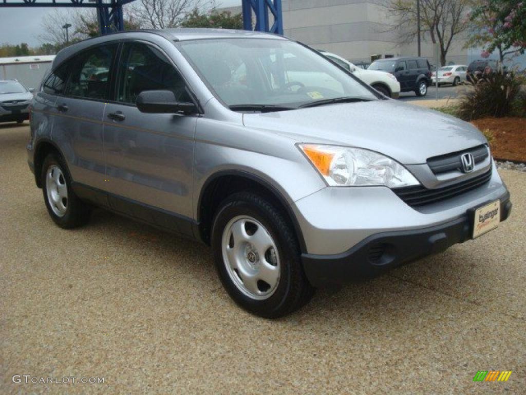 2007 CR-V LX 4WD - Whistler Silver Metallic / Gray photo #8