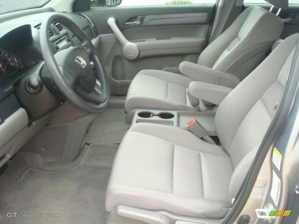 2007 CR-V LX 4WD - Whistler Silver Metallic / Gray photo #10