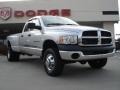 2003 Bright Silver Metallic Dodge Ram 3500 ST Quad Cab 4x4 Dually  photo #1