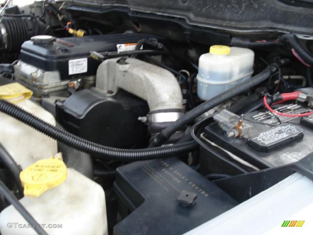 2003 Dodge Ram 3500 ST Quad Cab 4x4 Dually Engine Photos