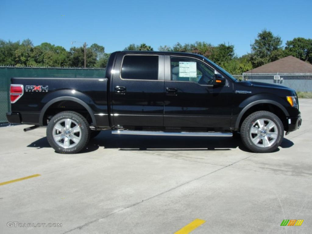 2010 F150 FX4 SuperCrew 4x4 - Tuxedo Black / Black photo #2