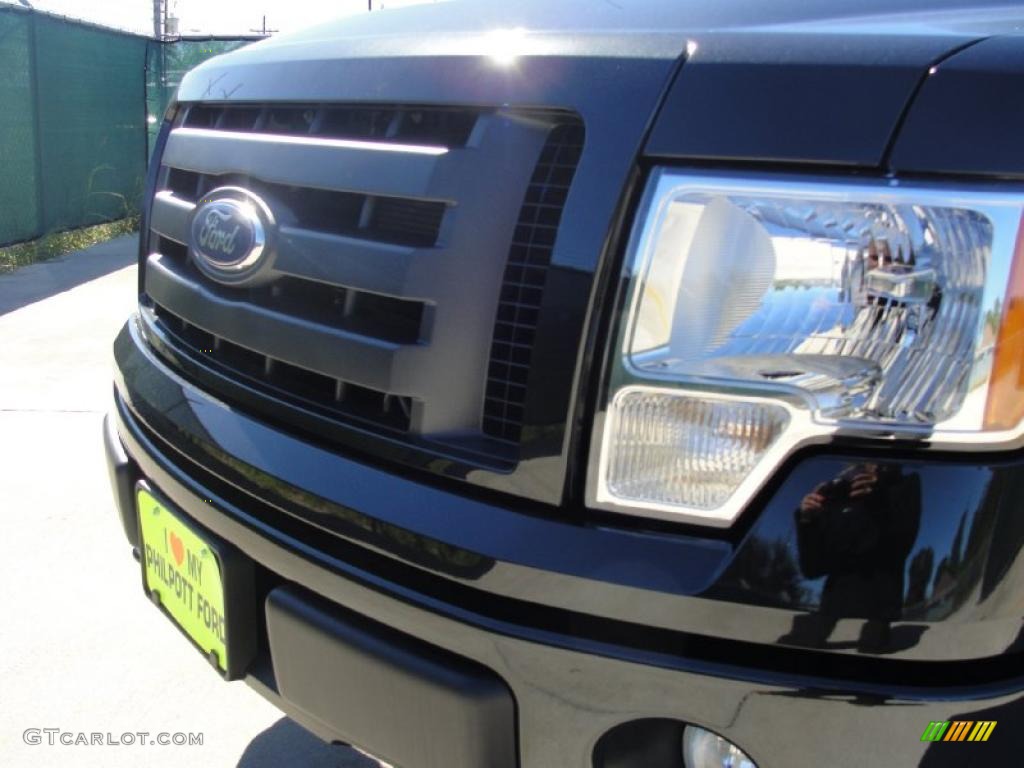 2010 F150 FX4 SuperCrew 4x4 - Tuxedo Black / Black photo #9