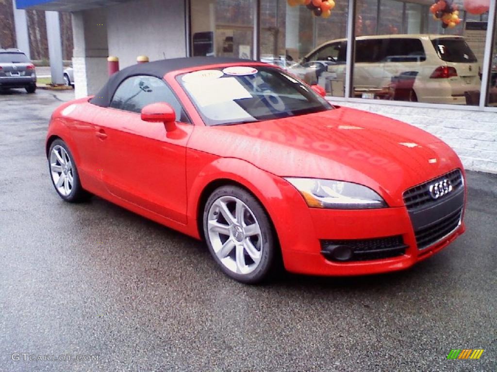 Brilliant Red 2008 Audi TT 2.0T Roadster Exterior Photo #39270327