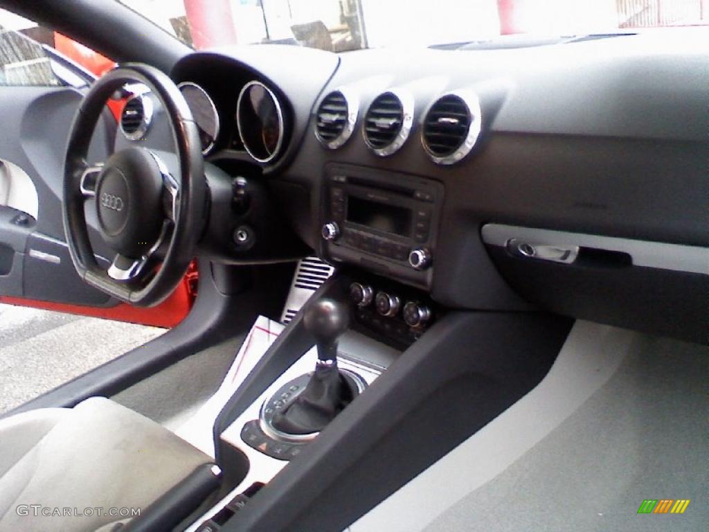 2008 Audi TT 2.0T Roadster Limestone Grey Dashboard Photo #39270471