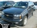 2007 Graphite Metallic Chevrolet TrailBlazer LT 4x4  photo #3