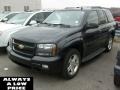 2008 Black Granite Metallic Chevrolet TrailBlazer LT 4x4  photo #3