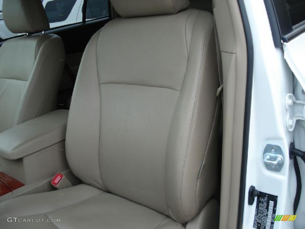 Sand Beige Interior 2008 Toyota Highlander Limited Photo #39271083