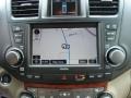 2008 Toyota Highlander Sand Beige Interior Navigation Photo