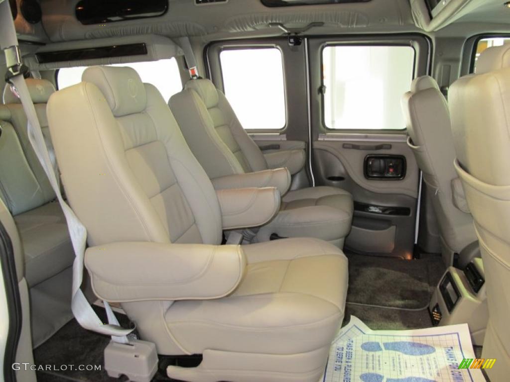 2010 GMC Savana Van LT 1500 Passenger Conversion Interior Color Photos