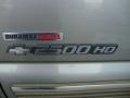 2001 Chevrolet Silverado 2500HD LS Crew Cab 4x4 Marks and Logos