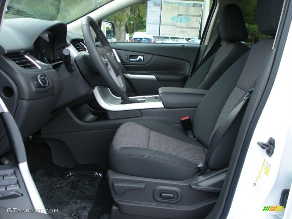 Charcoal Black Interior 2011 Ford Edge SEL Photo #39273687