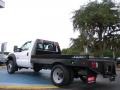 Oxford White - F450 Super Duty XL Regular Cab Chassis Flat Bed Photo No. 3
