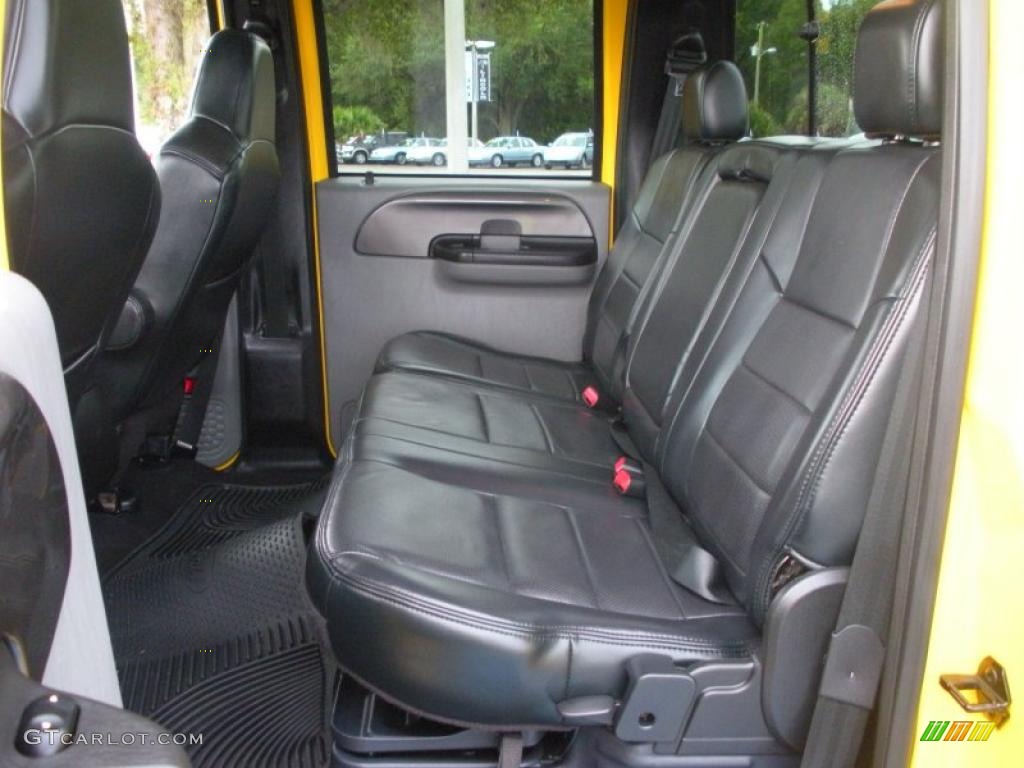 2005 F250 Super Duty FX4 Crew Cab 4x4 - Screaming Yellow / Black photo #15