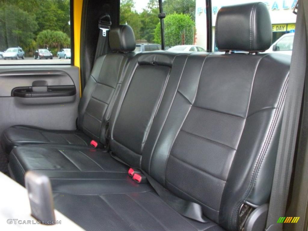 2005 F250 Super Duty FX4 Crew Cab 4x4 - Screaming Yellow / Black photo #16