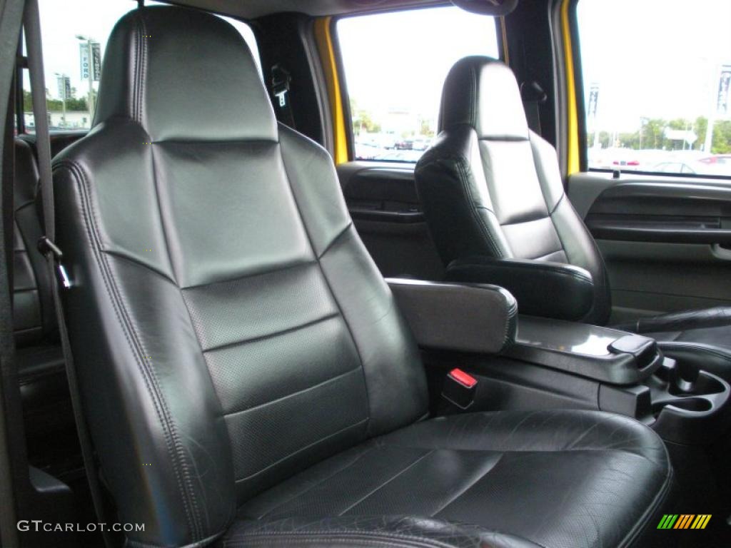 2005 F250 Super Duty FX4 Crew Cab 4x4 - Screaming Yellow / Black photo #18