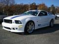 Performance White 2008 Ford Mustang Saleen S281 AF American Flag Patriot Supercharged Coupe