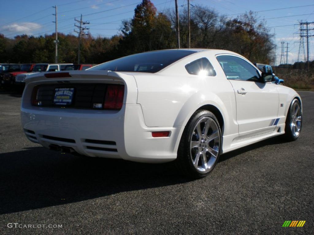 Performance White 2008 Ford Mustang Saleen S281 AF American Flag Patriot Supercharged Coupe Exterior Photo #39275891