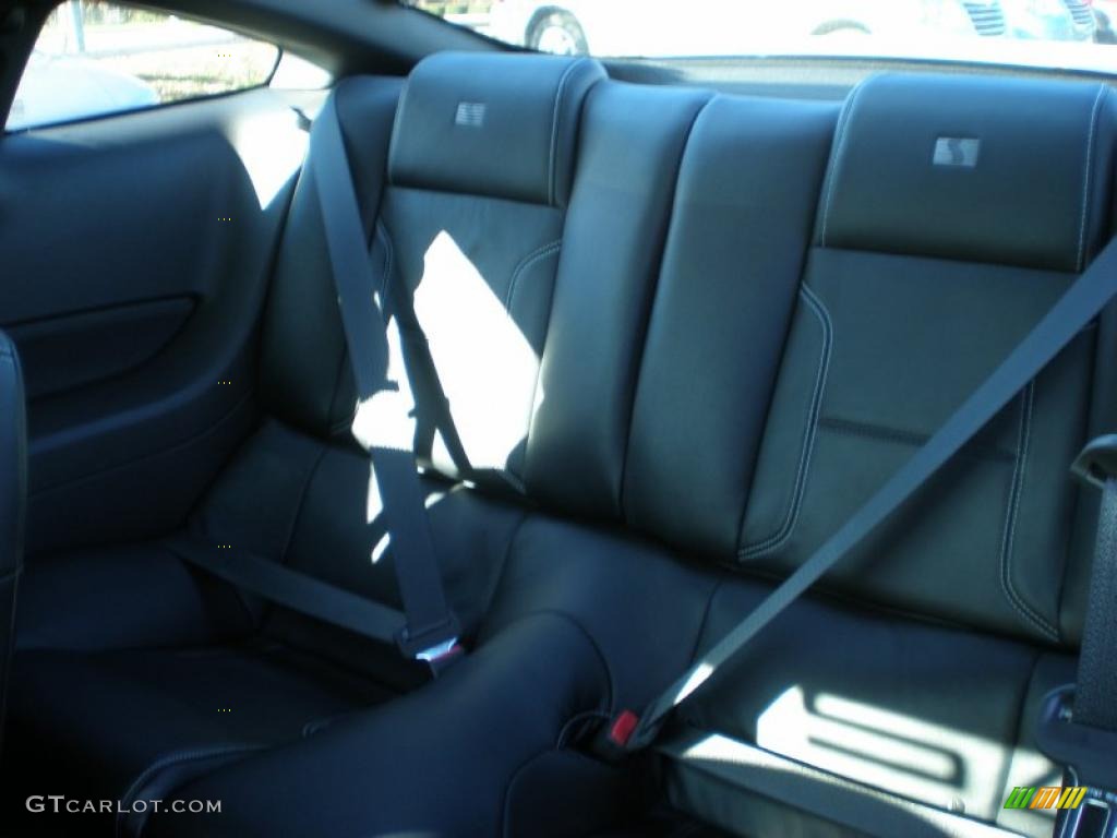 Dark Charcoal Interior 2008 Ford Mustang Saleen S281 AF American Flag Patriot Supercharged Coupe Photo #39275907