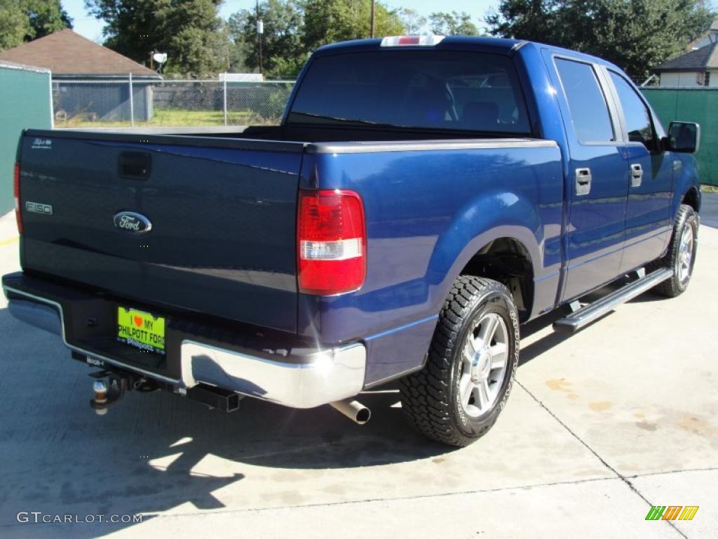 Dark Blue Pearl Metallic 2007 Ford F150 XLT SuperCrew Exterior Photo #39277147