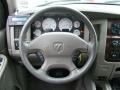 2003 Dodge Ram 2500 Taupe Interior Steering Wheel Photo