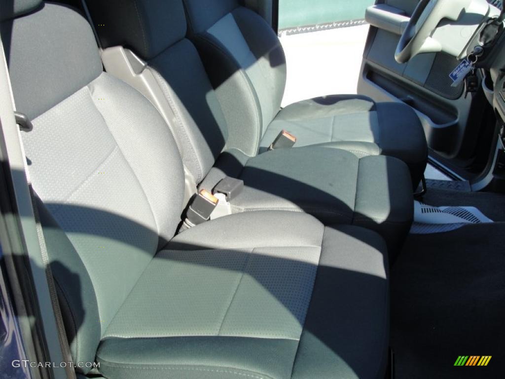 Medium/Dark Flint Interior 2007 Ford F150 XLT SuperCrew Photo #39277532