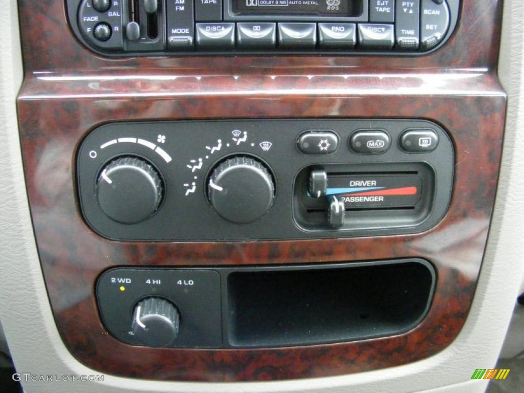 2003 Dodge Ram 2500 Laramie Quad Cab 4x4 Controls Photo #39277575