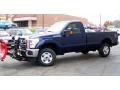 Dark Blue Pearl Metallic - F250 Super Duty XLT Regular Cab 4x4 Photo No. 2