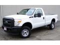 Oxford White 2011 Ford F350 Super Duty XL Regular Cab 4x4 Exterior