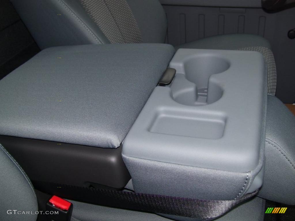 Steel Interior 2011 Ford F350 Super Duty XL Regular Cab 4x4 Photo #39278179