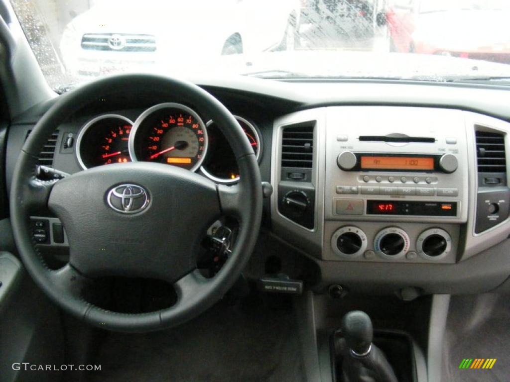 2007 Toyota Tacoma Access Cab 4x4 Graphite Gray Dashboard Photo #39278979