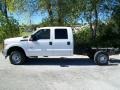 Oxford White 2011 Ford F350 Super Duty XL Crew Cab 4x4 Chassis Exterior