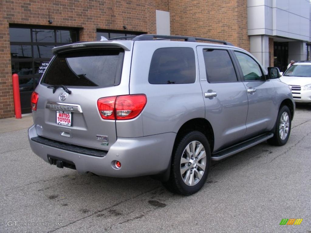 Silver Sky Metallic 2010 Toyota Sequoia Limited 4WD Exterior Photo #39280163