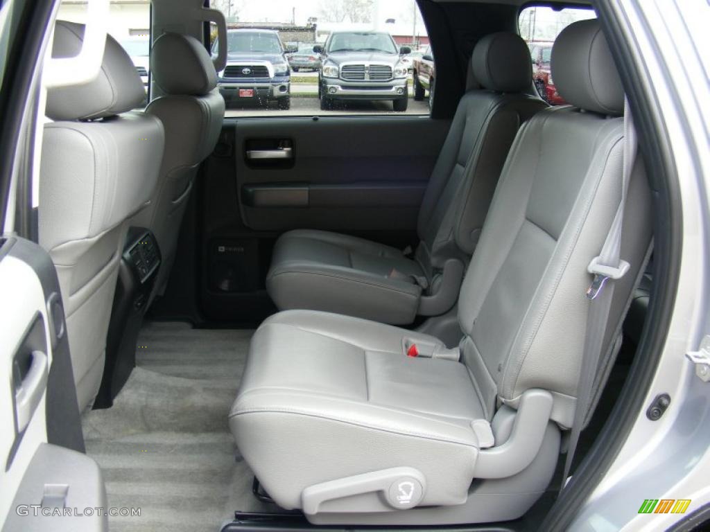 Graphite Interior 2010 Toyota Sequoia Limited 4WD Photo #39280287
