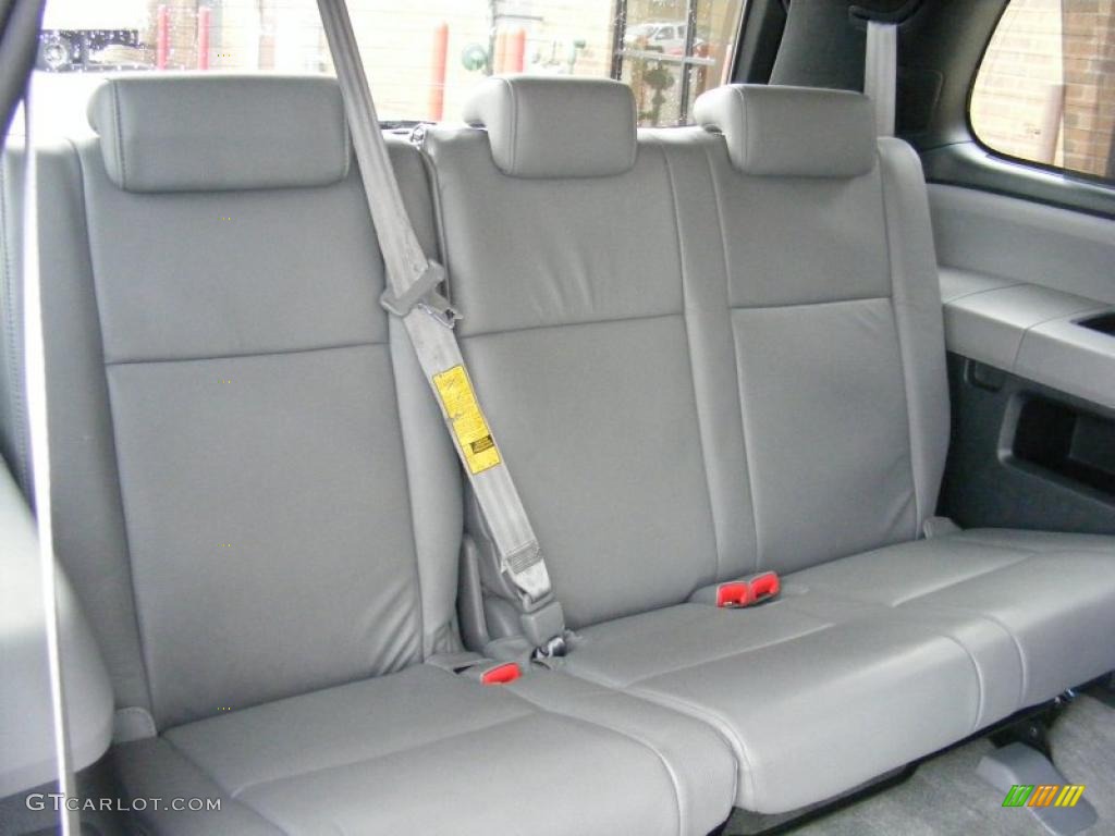 Graphite Interior 2010 Toyota Sequoia Limited 4WD Photo #39280323