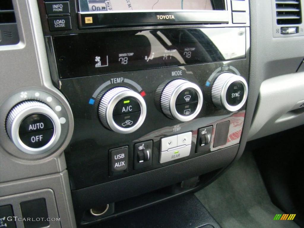 2010 Toyota Sequoia Limited 4WD Controls Photo #39280511