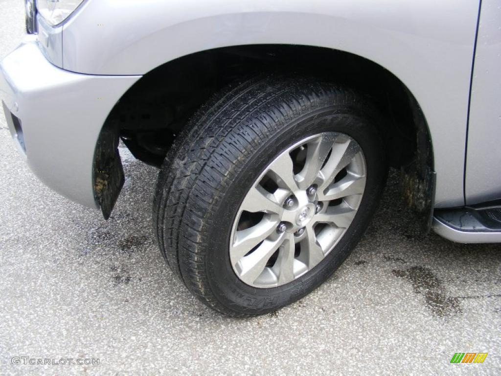 2010 Toyota Sequoia Limited 4WD Wheel Photo #39280671