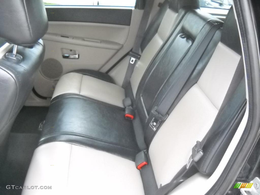 Dark Slate Gray/Light Graystone Interior 2008 Jeep Grand Cherokee Limited 4x4 Photo #39281315